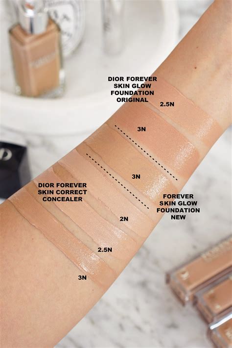 dior foundation forever skin glow 2n|Dior forever foundation shades.